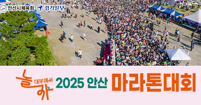 안산마라톤대회 포스터